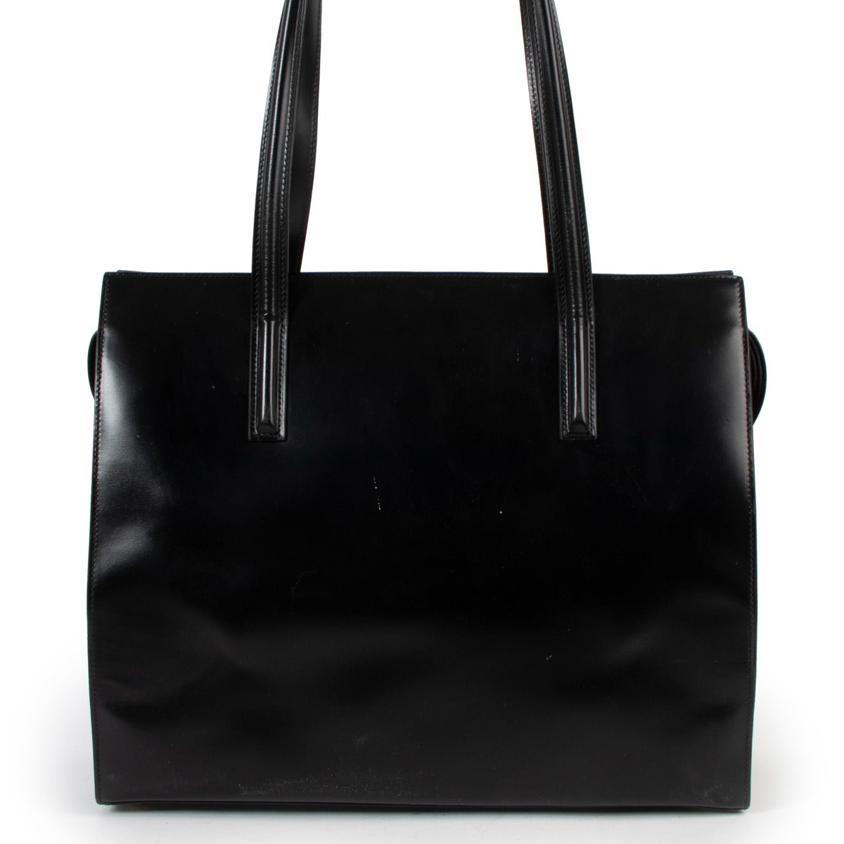Cartier Panthère Vintage Box Leather Tote Bag