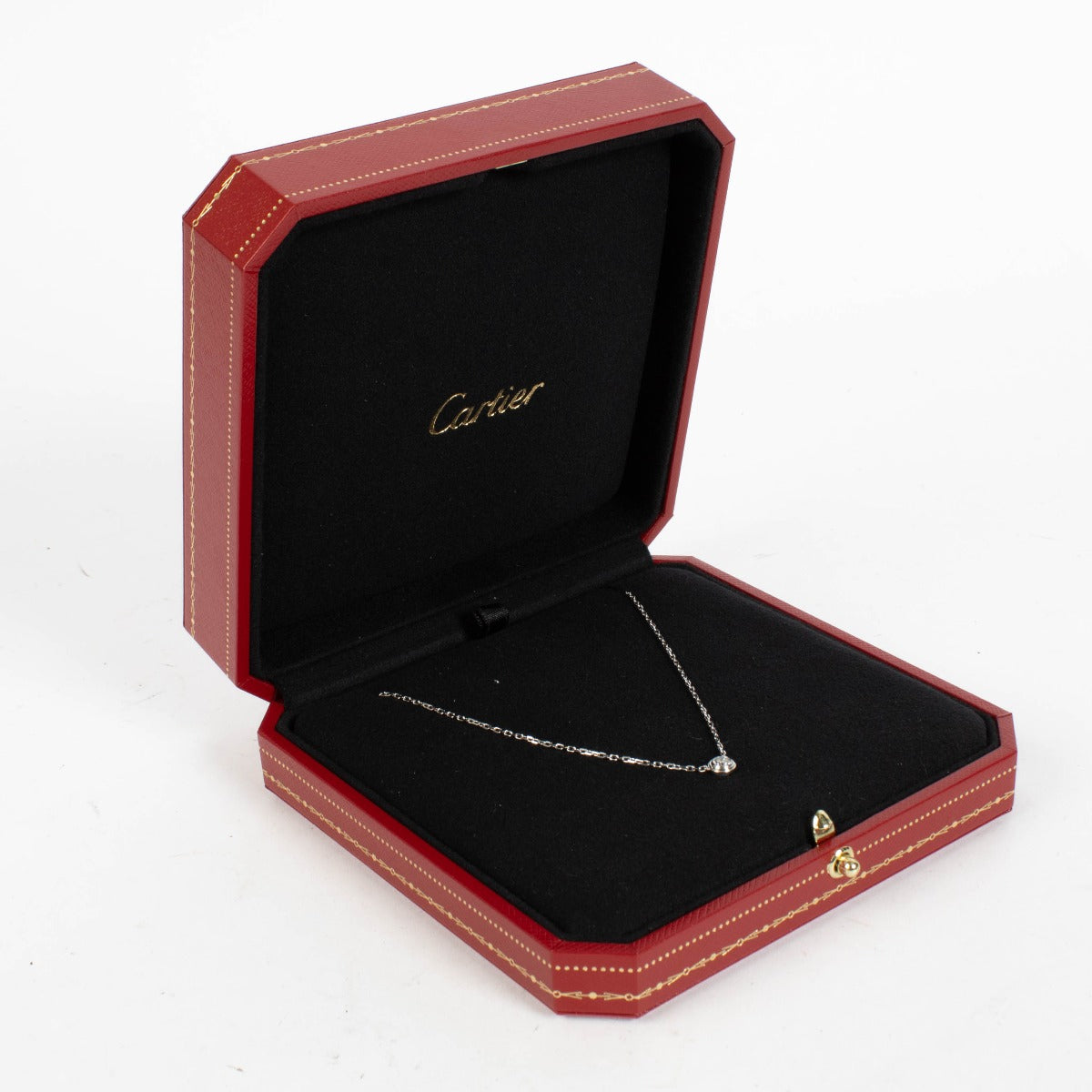 Cartier White Gold Cartier d'Amour Large Diamond Necklace