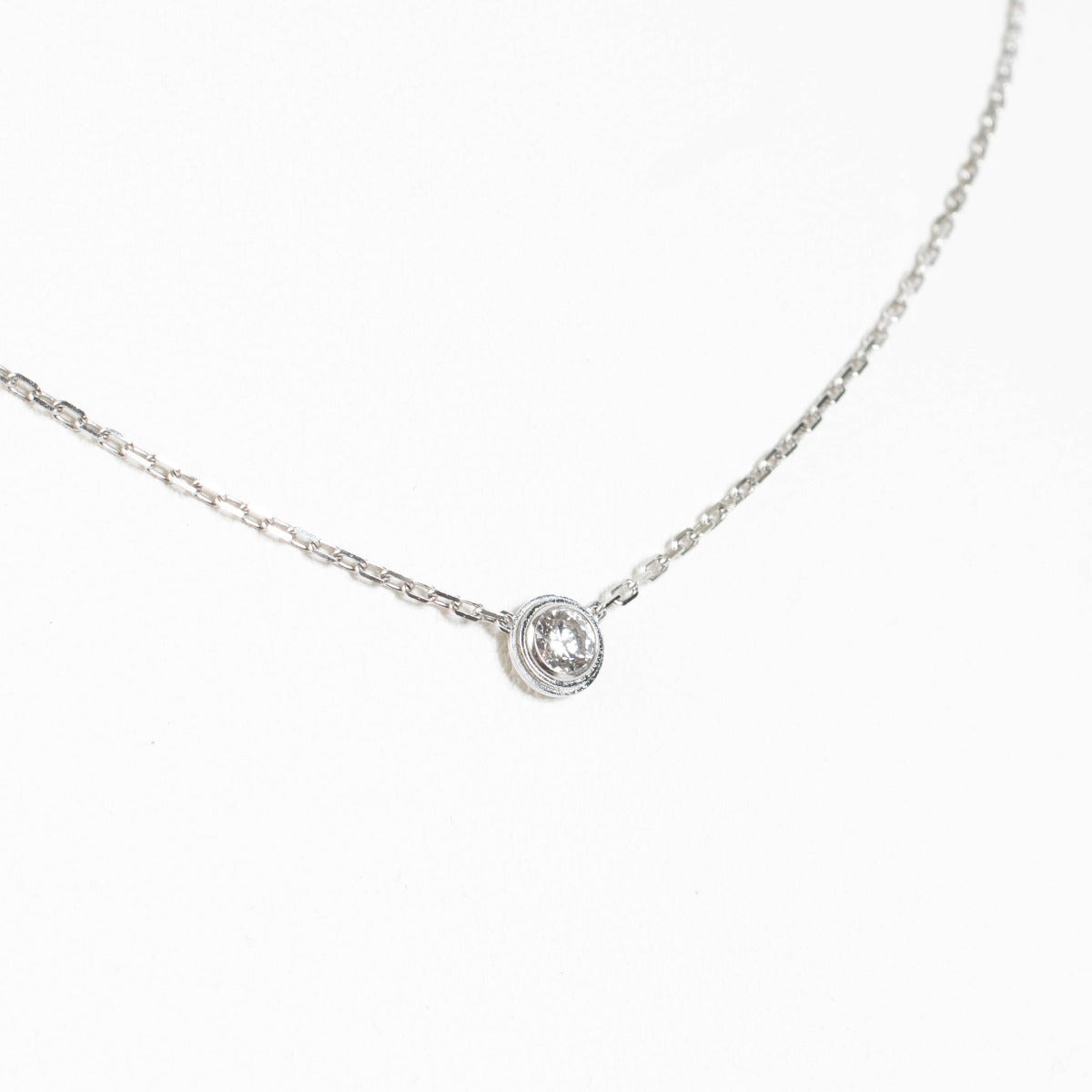 Cartier White Gold Cartier d'Amour Large Diamond Necklace