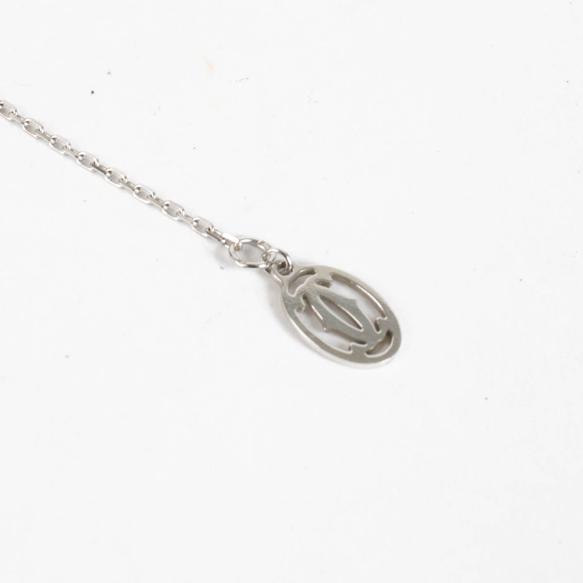 Cartier White Gold Cartier d'Amour Large Diamond Necklace