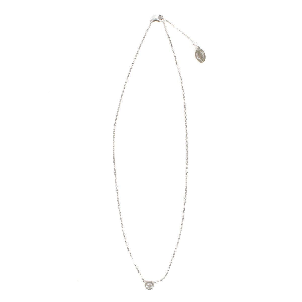 Cartier White Gold Cartier d'Amour Large Diamond Necklace