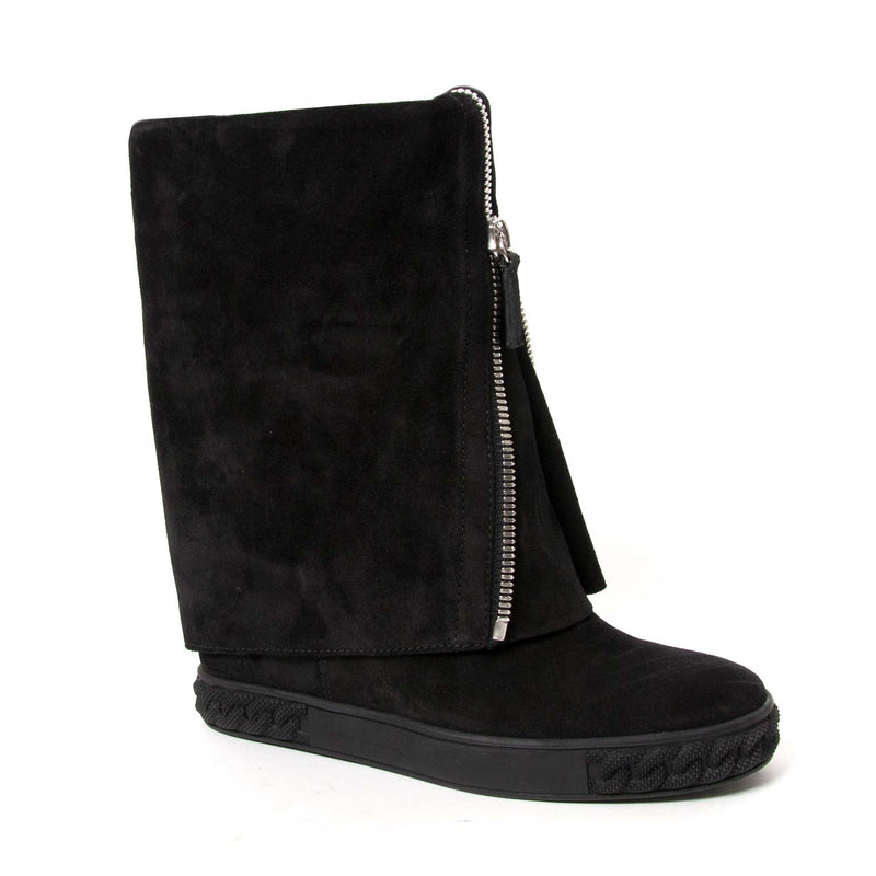 buy Casadei Balck Suede Wedges - Size 37,5 at labellov for the best price