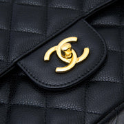 acheter en ligne pour le meilleur prix Chanel Black Jumbo Classic Flap Bag