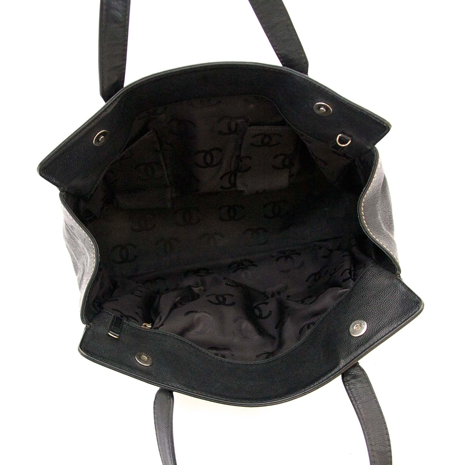 Are you interested in an authentic preloved Chanel Black Leather Shoulder Bag
