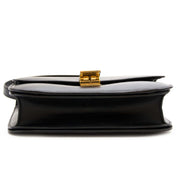 shop safe and secure online at labellov.com for the best price Céline Black Leather Box Bag
