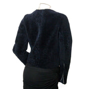 céline blue teddy jacket now for sale at labellov vintage fashion webshop belgium