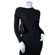 Céline Brown Leather Clutch now for sale at labellov vintage fashion webshop belgium