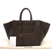 secondhand Céline Grey Leather Phantom Bag for sale at labellov antwerp