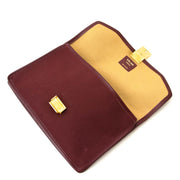 céline bordeaux fabric clutch now for sale at labellov vintage fashion webshop belgium