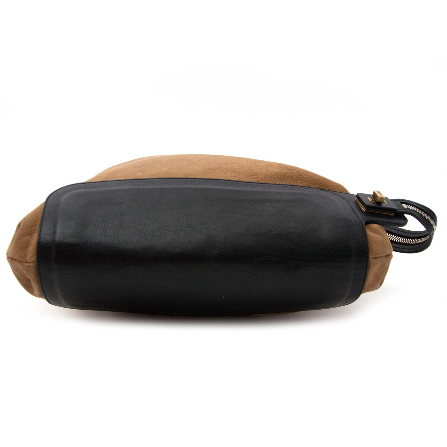acheter en ligne pour le meilleur prix you secondhand Celine Brown Cabas Black Bottom Shoulder Bag
