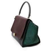 celine tri colour medium trapeze bag now for sale at labellov vintage fashion webshop belgium