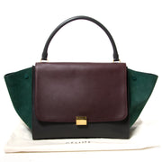 celine tri colour medium trapeze bag now for sale at labellov vintage fashion webshop belgium