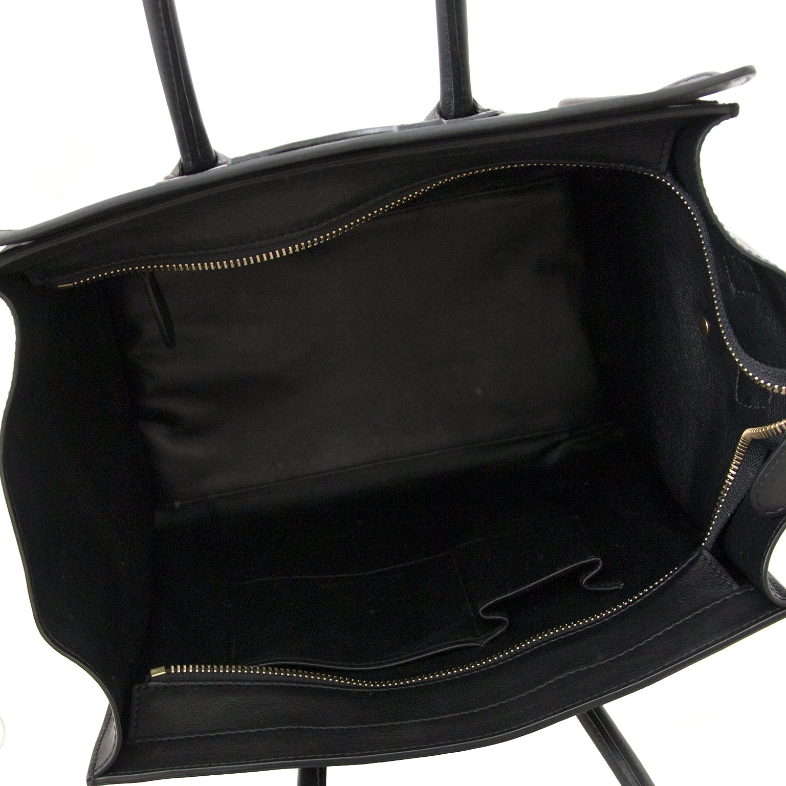 Koop makkelijk uw authentieke Céline Black Mini Luggage Bag