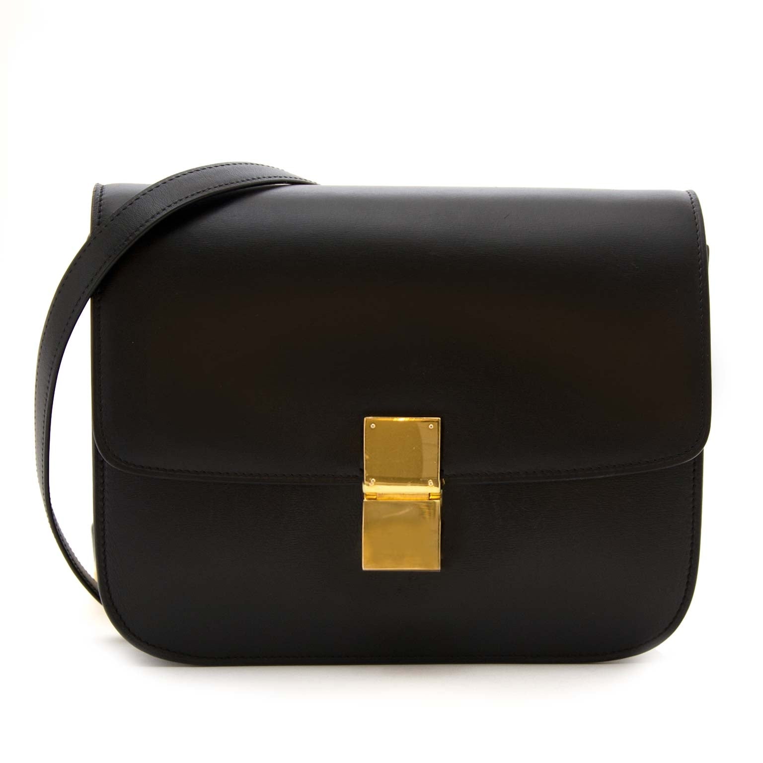 Céline Noir Box Sac en cuir en labellov.com pour le meilleur prix chez labellov.com