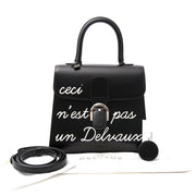 acheter en ligne neuf authentic sac a main Delvaux L'Humour Brillant MM 'Ceci N'est Pas Un Delvaux'