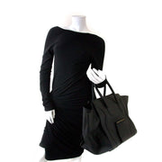 buy Céline Black leather Phantom Handbag at labellov for the best price