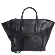 achetez Céline Black leather Phantom Handbag chez labellov pour le meilleur prix