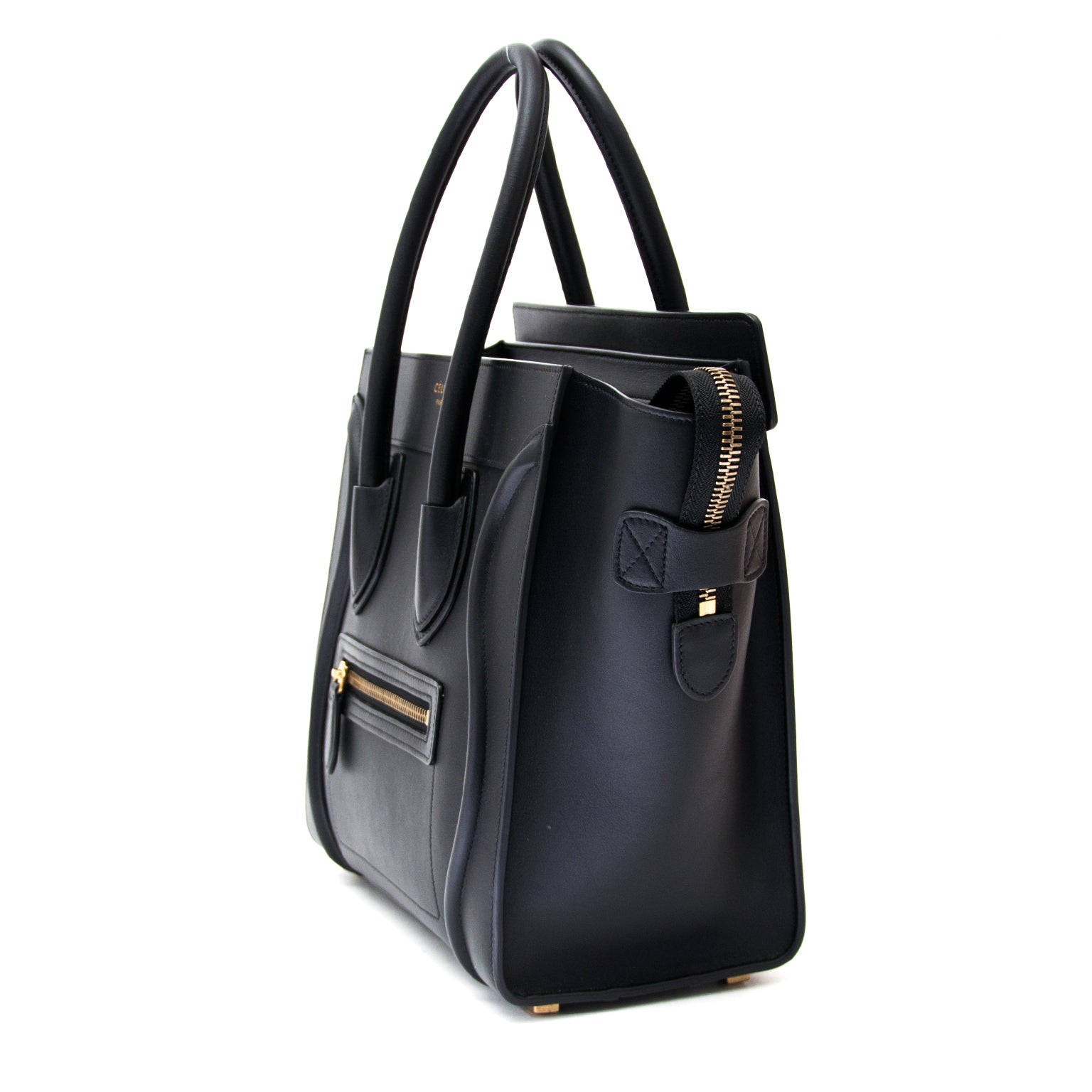 acheter en ligne pour le meilleur prix comme neuf sac a main celine micro luggage black