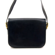 Acheter secure en ligne de sac à mains deuxieme mains Céline Vintage Navy Blue Horse Box Bag