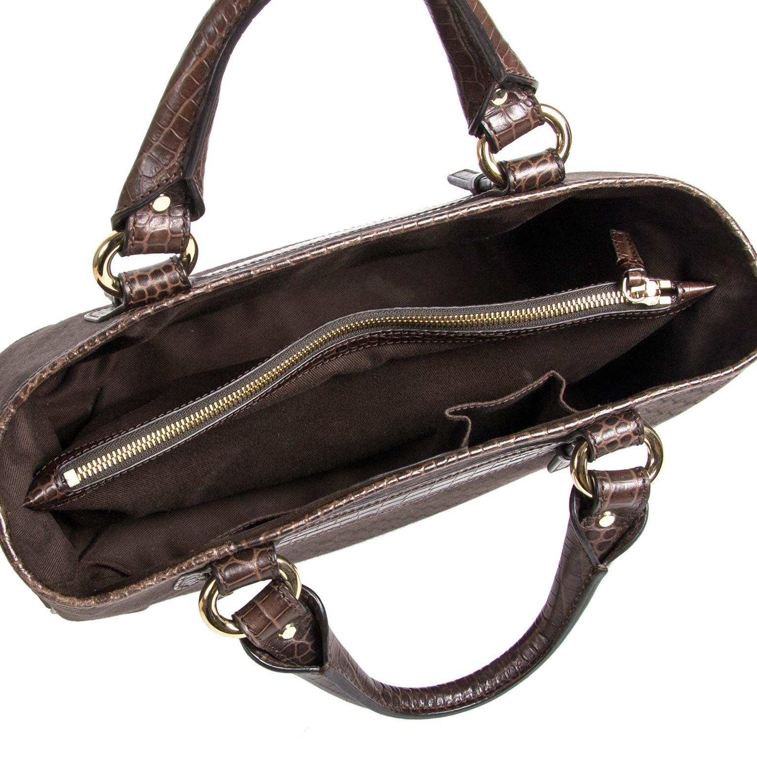 céline brown monogram boogie bag now for sale at labellov vintage fashion webshop belgium