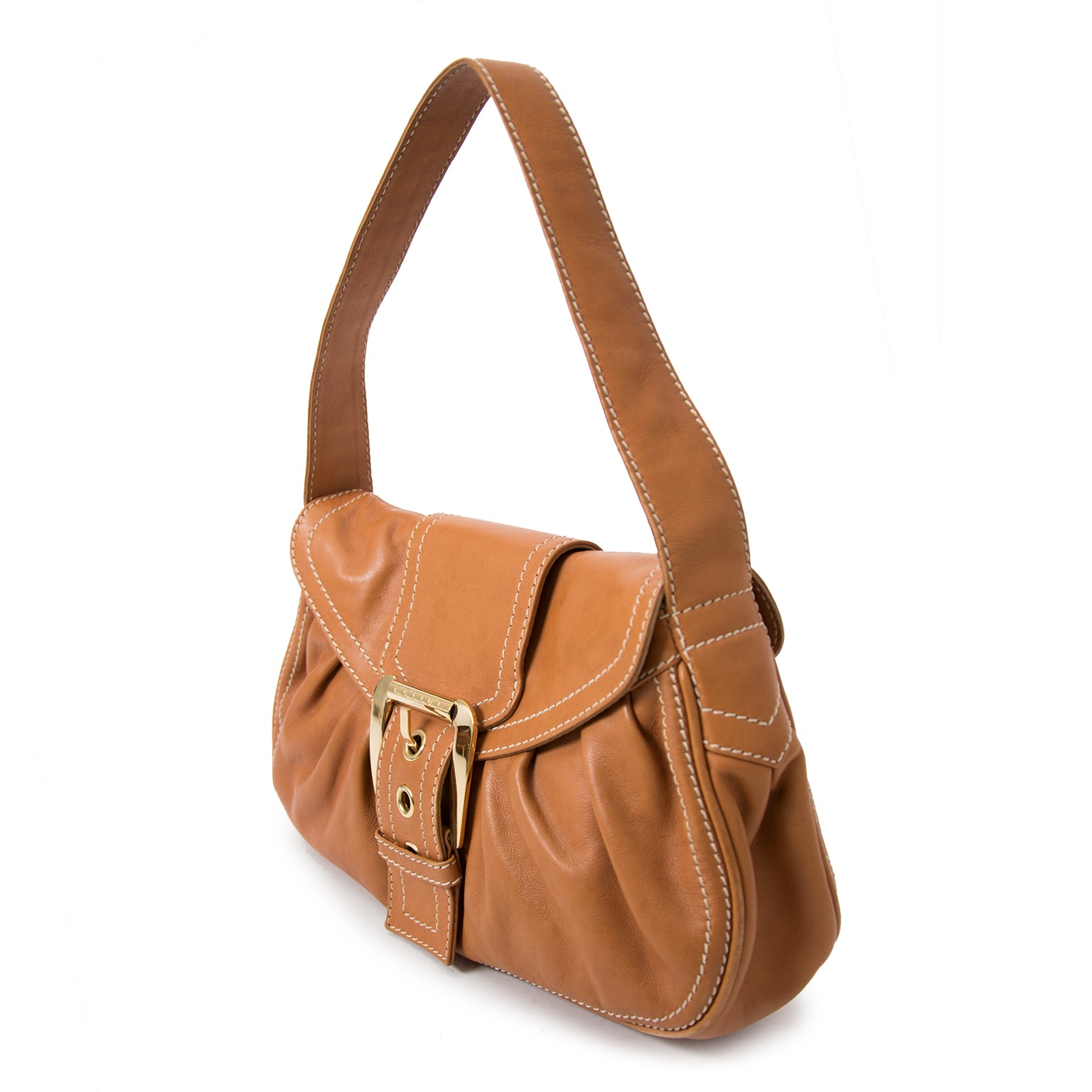 Buy safe and secure online at labellov.com for the best price celine brown shoulder bag