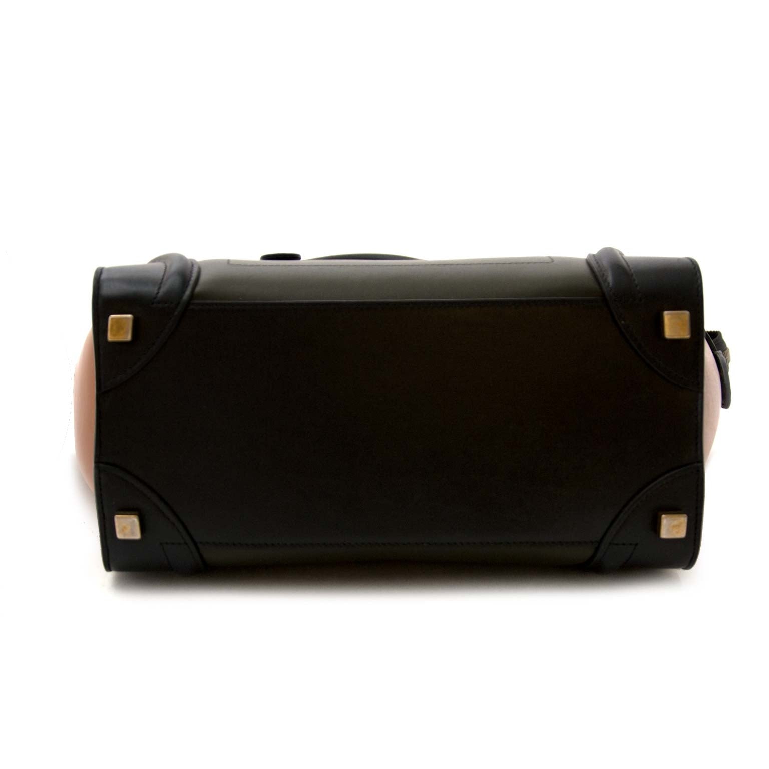 Celine Tricolor Smooth Calfskin Micro Luggage Bag a s new at the best price
