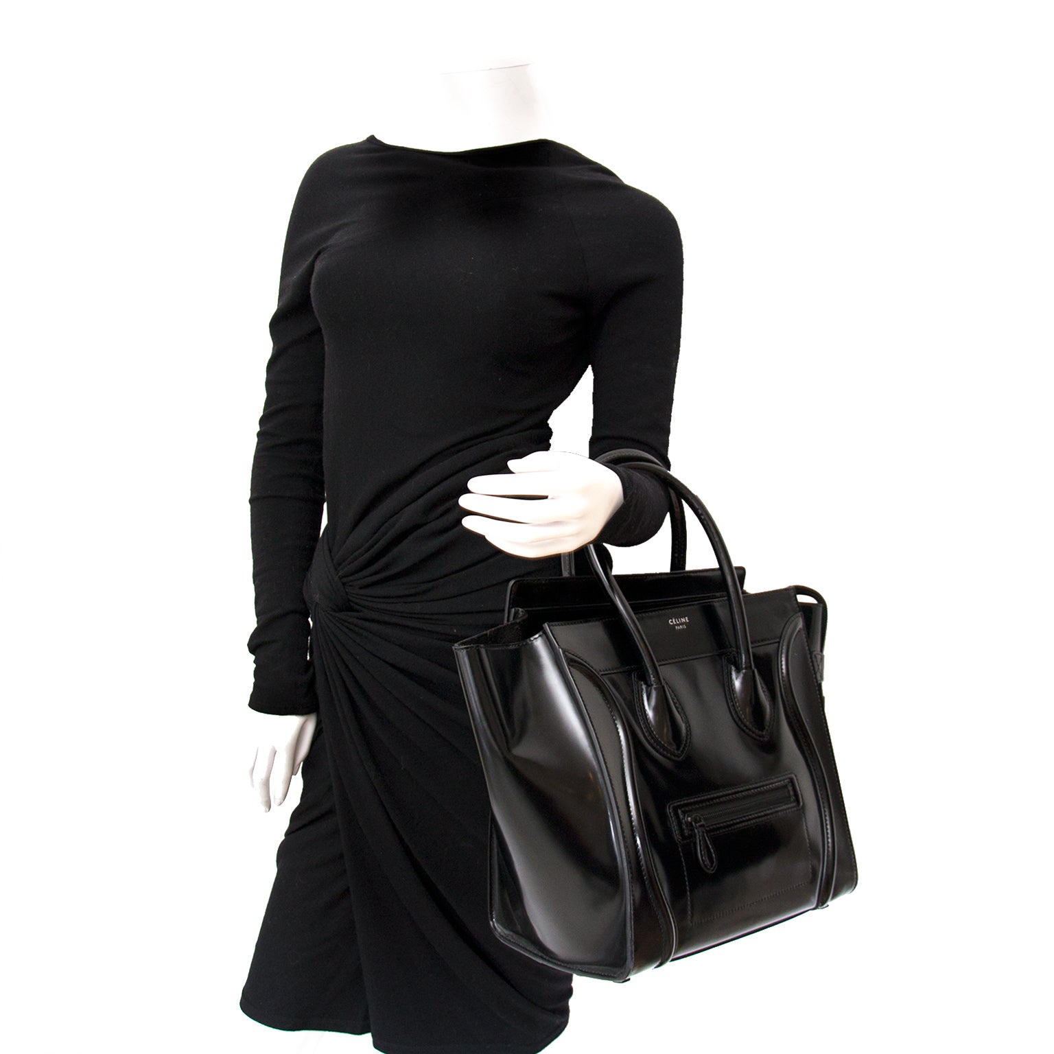 acheter en ligne pour Céline Patent Leather Luggage pour le meilleur prix