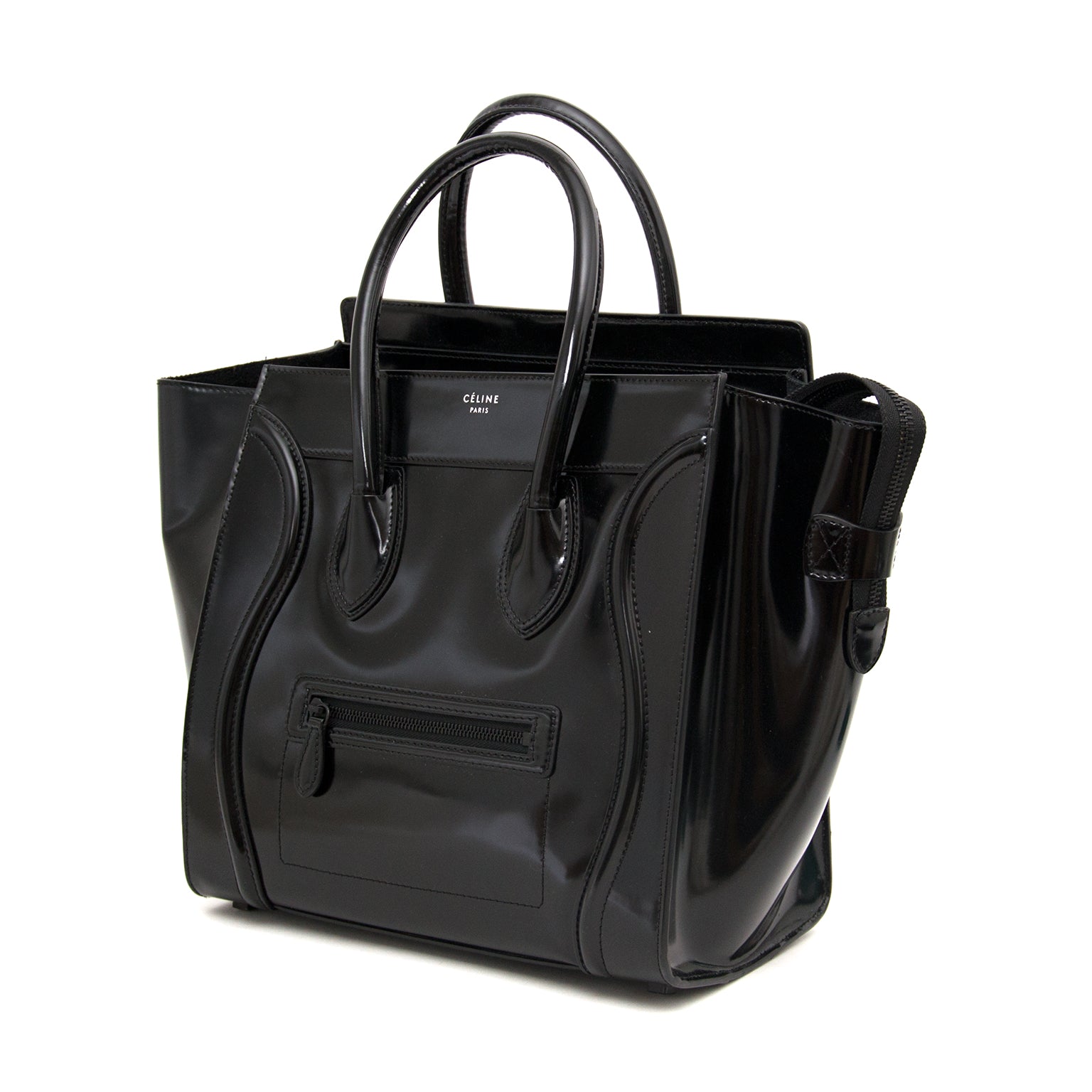 shop safe online at the best price secondhand Céline Patent Leather Luggage