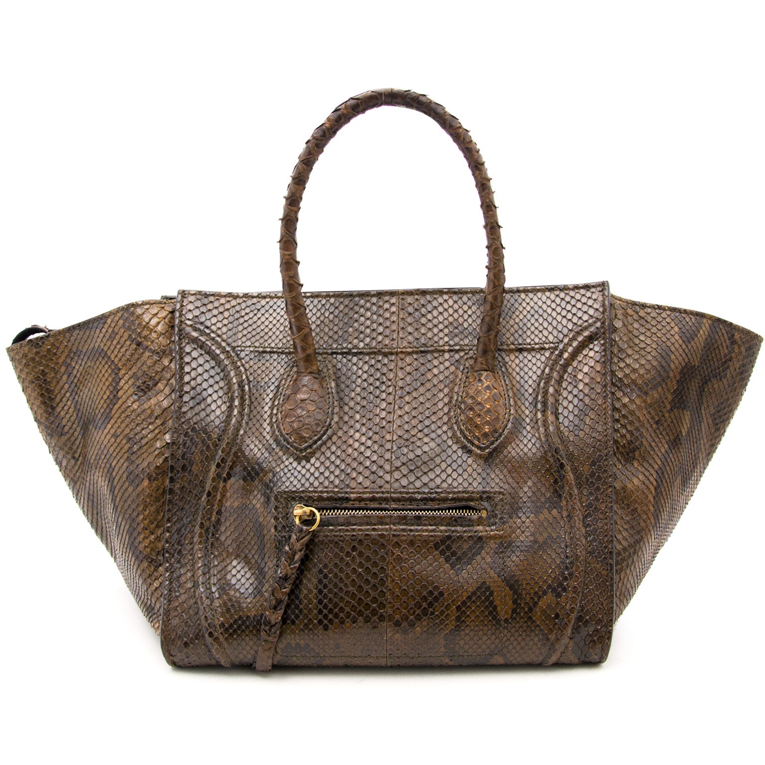 100% python Céline Medium Phantom Luggage Tote for the best price