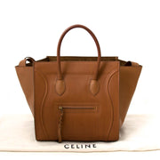acheter en ligen seconde main Celine Medium Mat Calfskin Cognac Phantom Bag