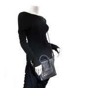 Céline Dark Blue Nano Luggage Shoulder Bag now for sale at labellov vintage fashion webshop belgium