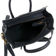 Céline Dark Blue Nano Luggage Shoulder Bag now for sale at labellov vintage fashion webshop belgium