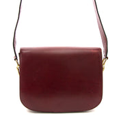 Shop authentic Celine Burgundy Shoulder Bag at the right price at Labellov.com