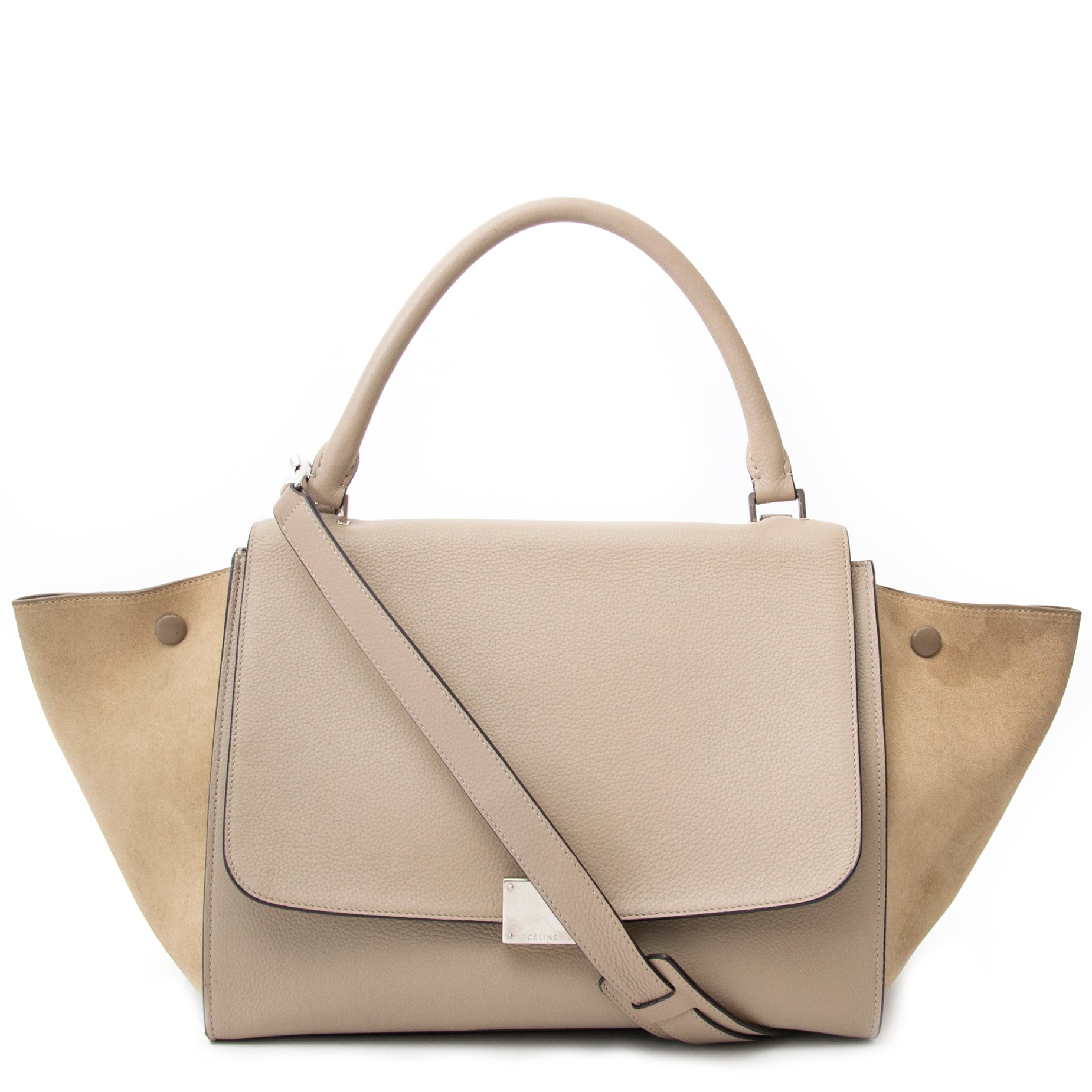 shop online at the beset price secondhand Celine Beige Trapeze Bag