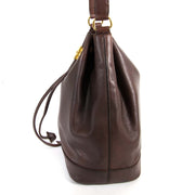 Celine Vintage Brown Bucket Bag