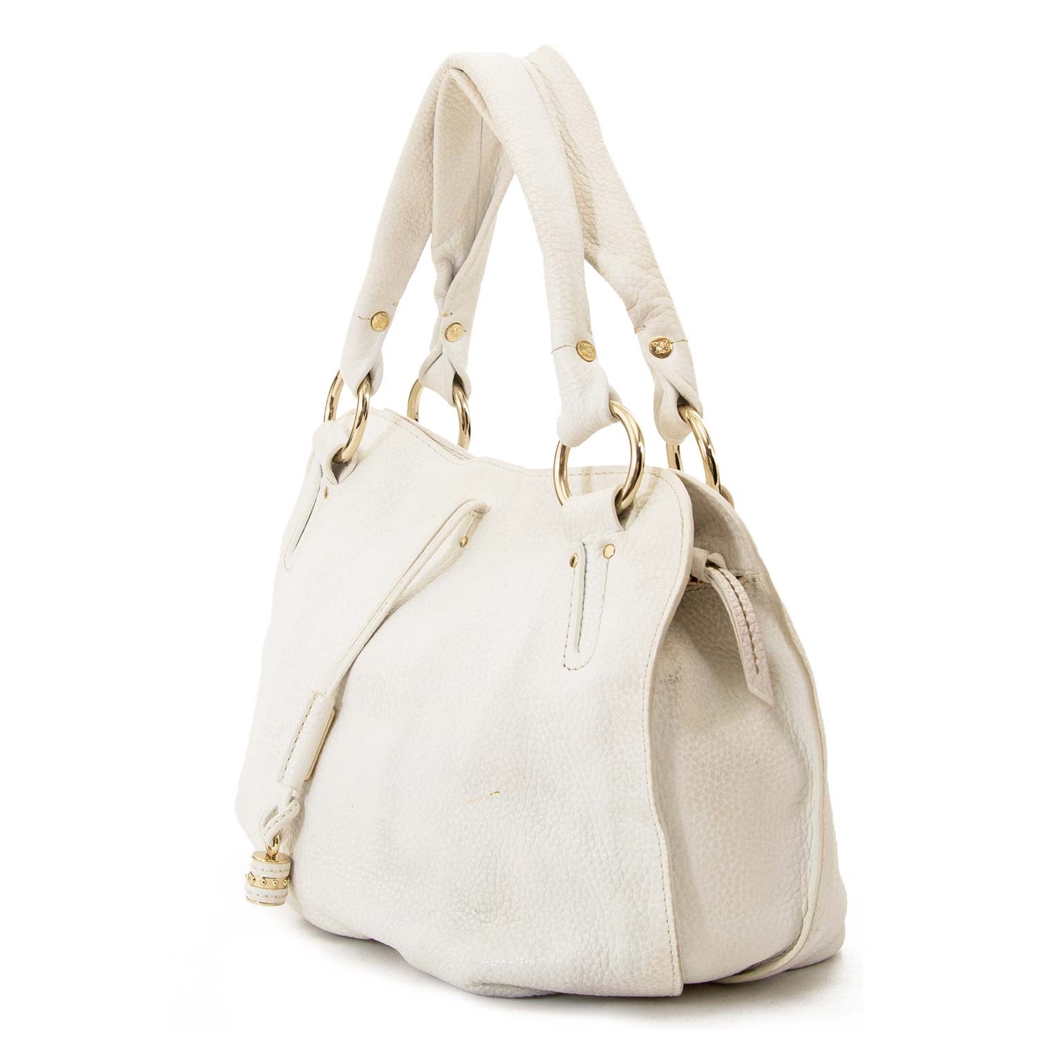 Celine White Bittersweet Hobo Bag now for sale at labellov for the best price