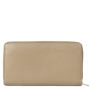 Authentieke tweedehands Celine Beige Leather Zippy Wallet juiste prijs veilig online winkelen LabelLOV webshop luxe merken winkelen Antwerpen België mode fashion