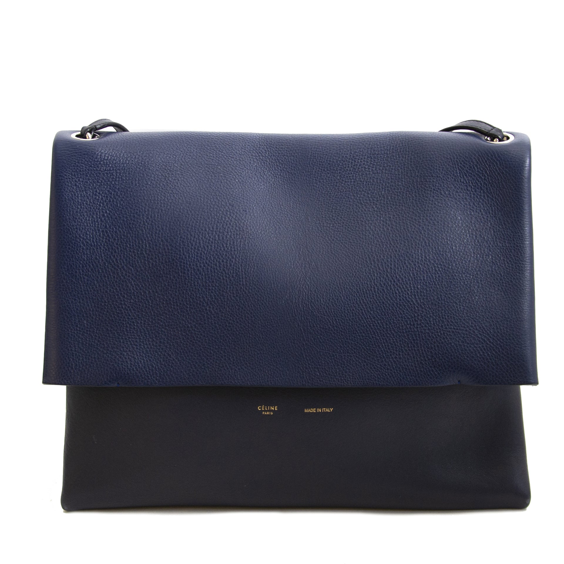 Authentieke tweedehands Celine Duotone Shoulderbag juiste prijs online winkelen LabelLOV