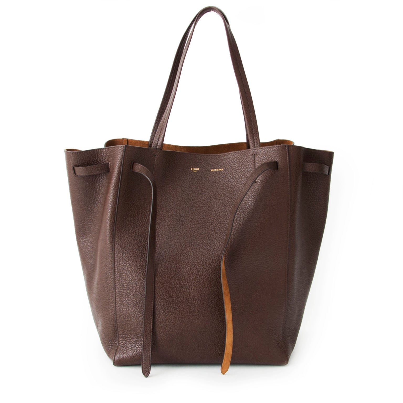 Celine Cabas Phantom Chocolat Brown best price online webshop labellov.com