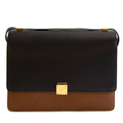 Buy authentic second hand vintage Céline Classic Box Handbag Duotone at online webshop LabelLOV