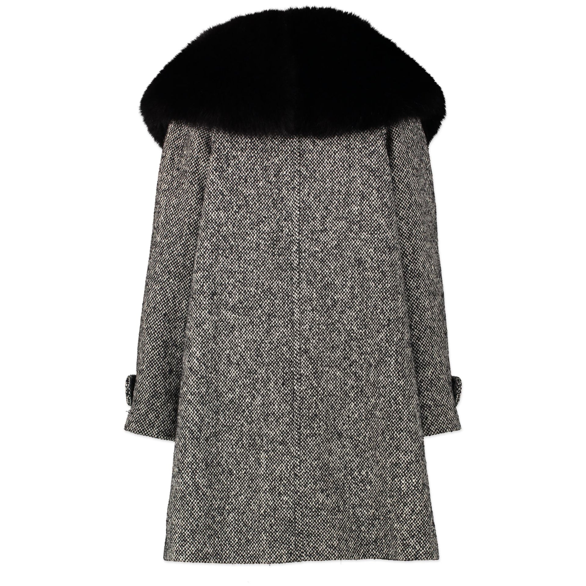 Celine Wool-Mohair Knee-Length Coat te koop aan de beste prijs