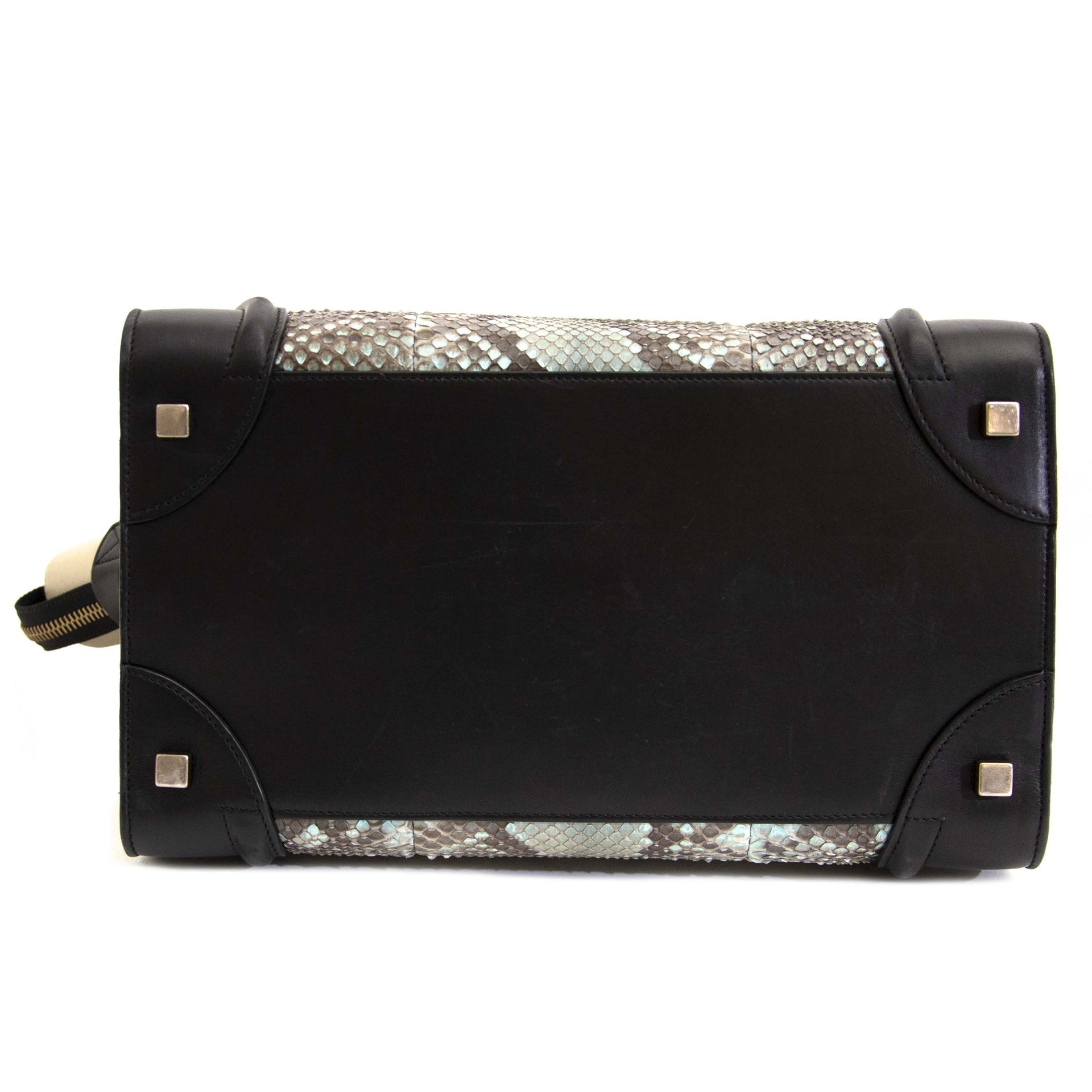 Celine Tri Color Python Luggage