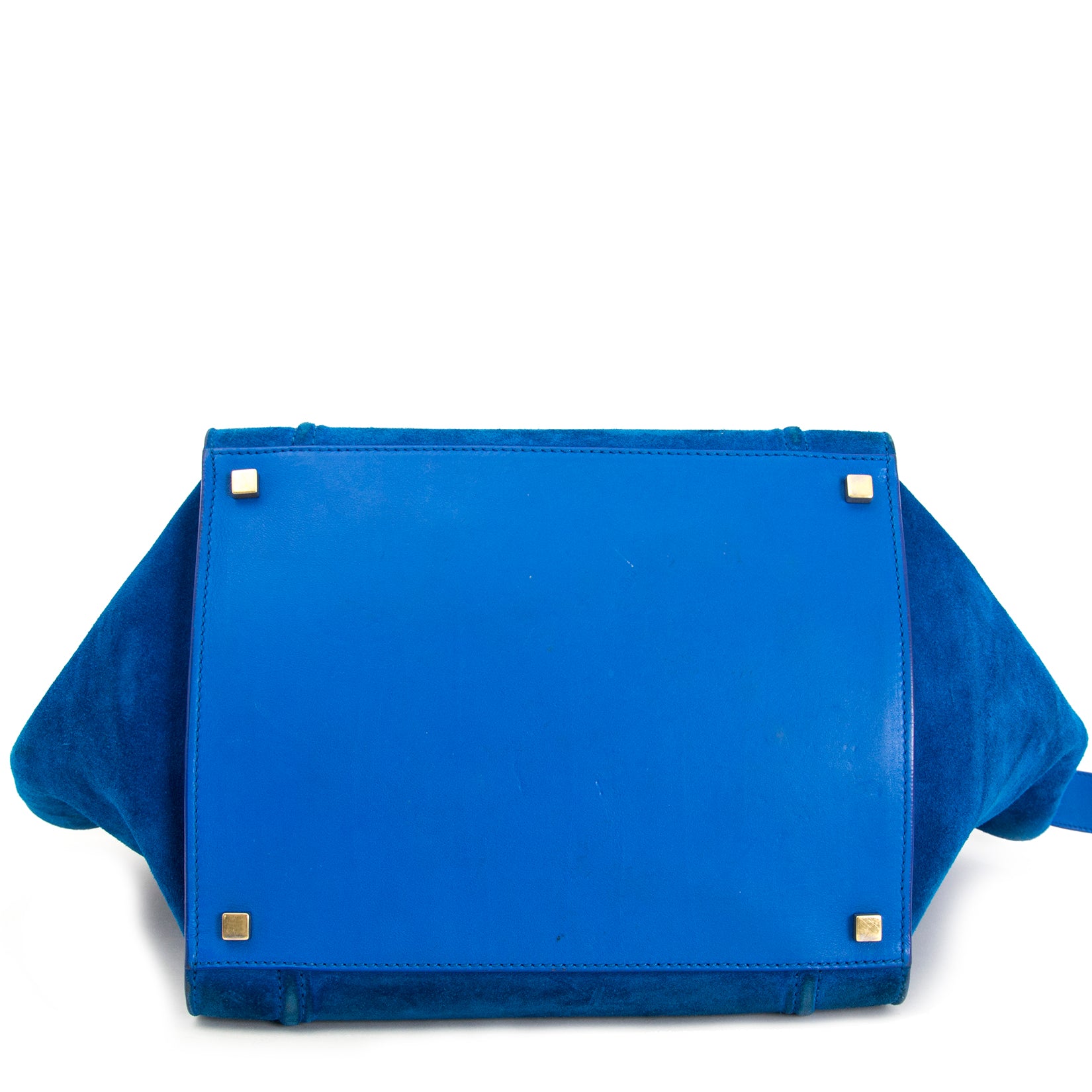 Acheter secur en ligne votre sac Céline Cobalt Blue Suede Phantom Cabas