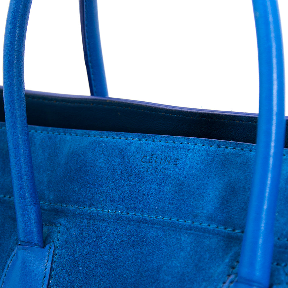 Are you interested in an authentic Céline Cobalt Blue Suede Phantom Cabas