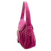Buy and sell Celine Suede Pink Buckle Bag online