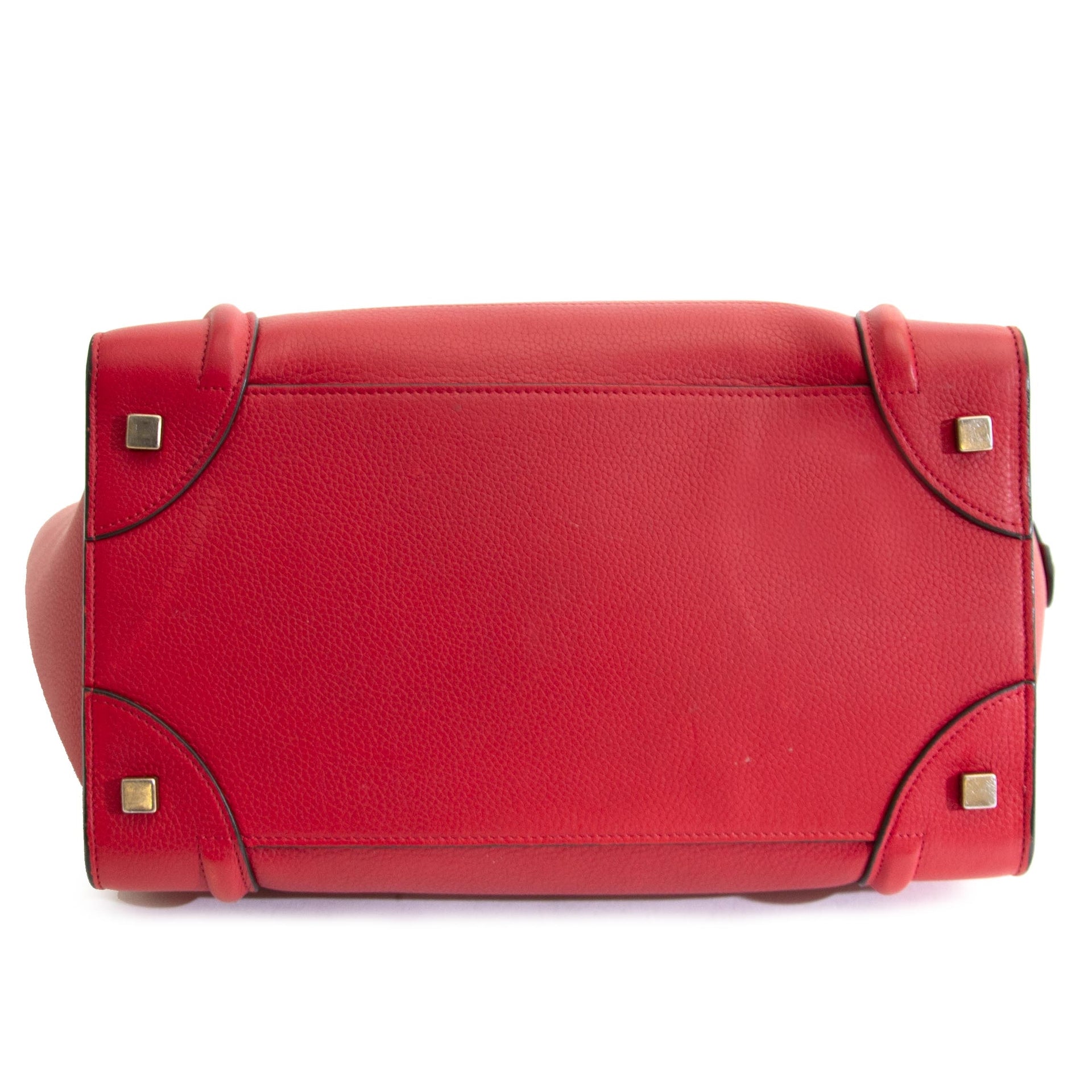 Achète authentique seconde main Céline Luggage Bag Red chez webshop LabelLOV