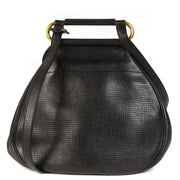 Delvaux Black Cerceau Jumping Bag