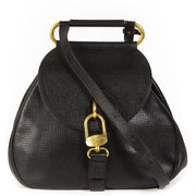 Delvaux Black Cerceau Jumping Bag