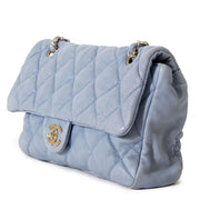 Chanel Baby Blue Single Flap Bag