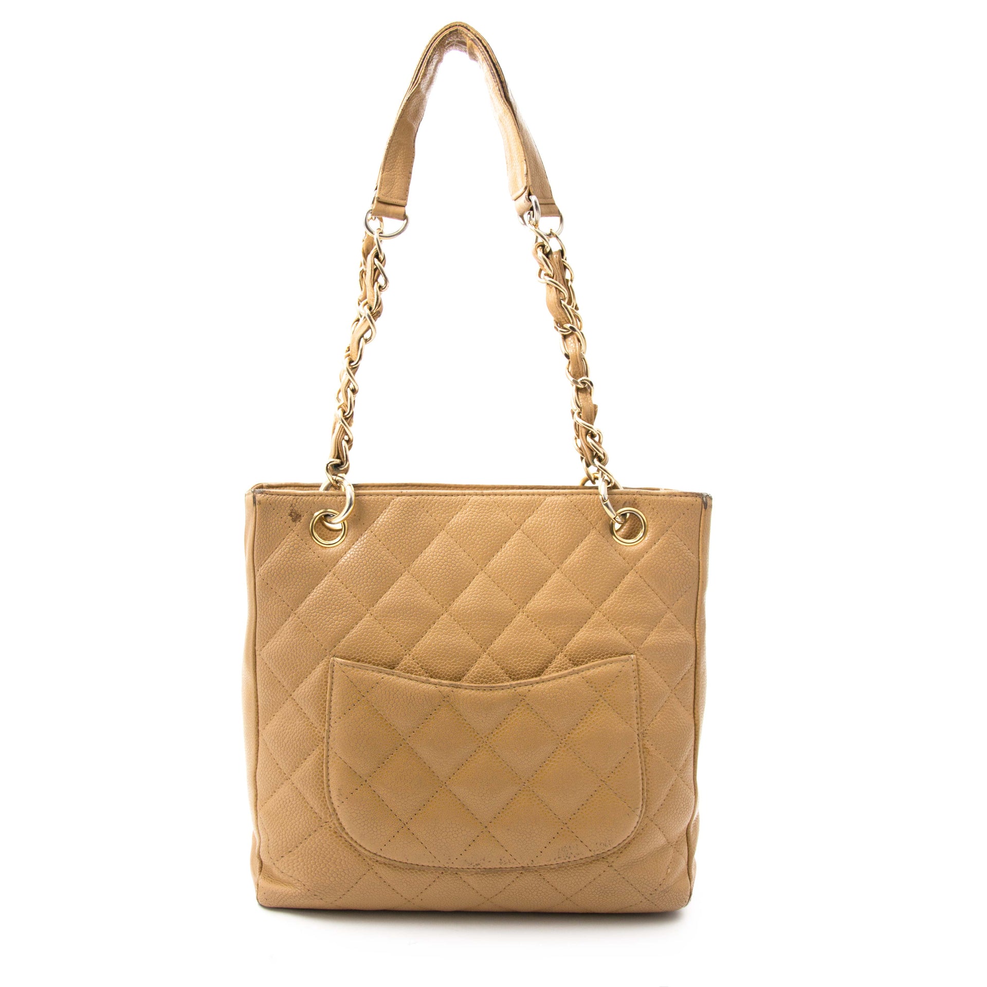 Chanel Brown Chain Handbag Buy authentic Chanel Brown Chain Handbag with CC signature online at Labellov Koop authentieke bruine Chanel handtas met CC signatuur online bij Labellov Achetez authentique Chanel sac à main avec CC signature chez Labellov